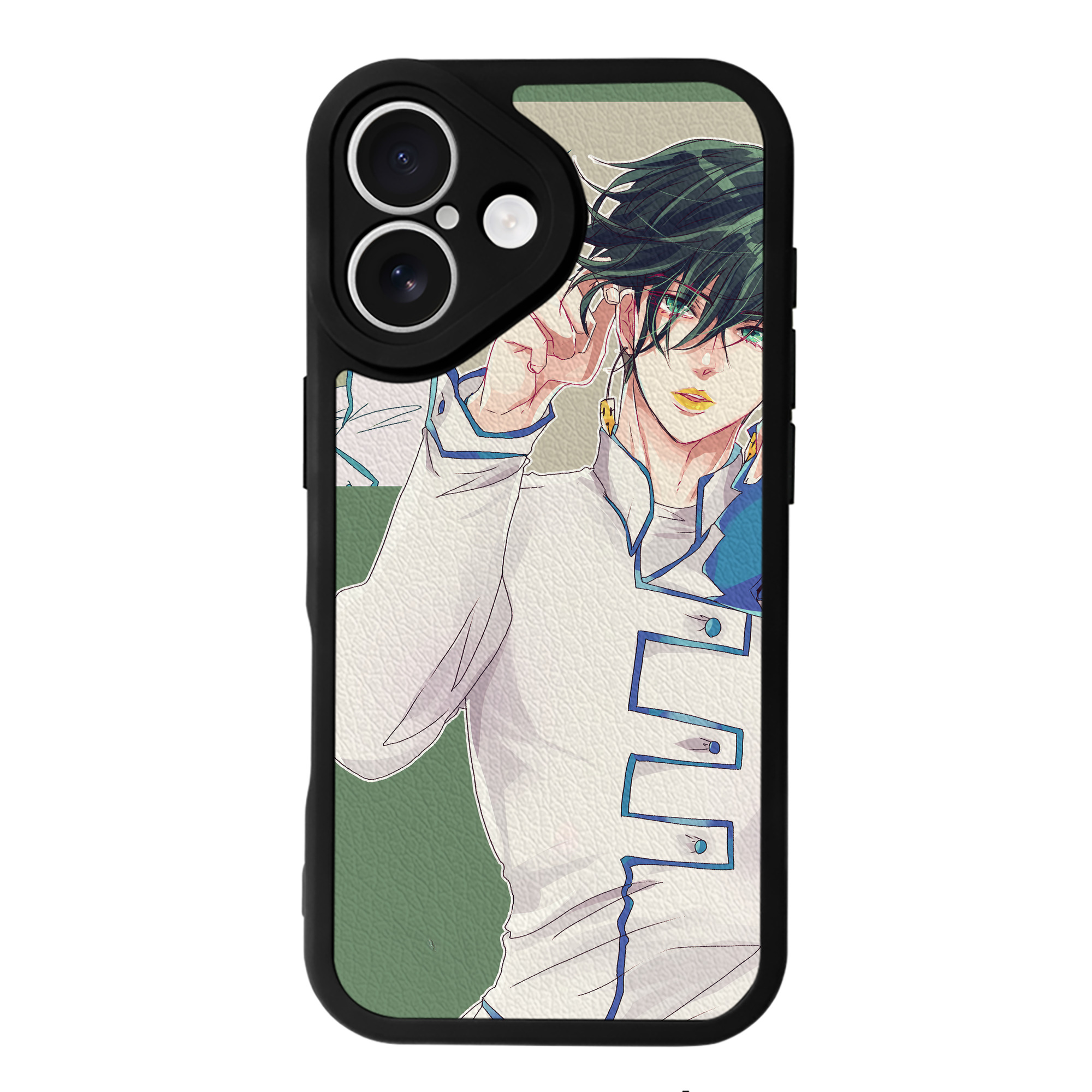 （画像用） ジョジョの奇妙な冒険 JoJo's Bizarre Adventure 【iPhone 16シリーズ対応】シリコンスマホケース（レザー調） 材質：シリコン
